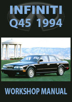 Infinity Q45 G50 Series 1994 Workshop Repair Manual