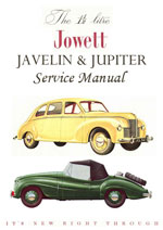 Jowett Javelin and Jupiter Workshop Manual
