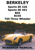 Berkeley Sports SE328, Sports 492, B95, B105, T60 Three Wheeler