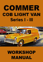Commer Cob Light Van Series 1-3 Workshop Repair Manual
