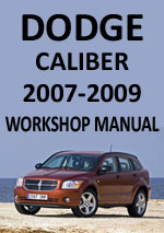 Dodge Caliber 2007 Workshop Repair Manual