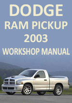 Dodge Ram 2003 Workshop Repair Manual