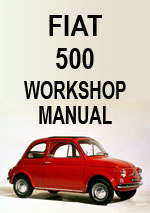 Fiat 500 Workshop Manual