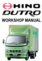 Hino Dutro Workshop Repair Manual