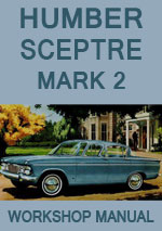 Humber Sceptre MkII 1965-1967 Workshop Repair Manual