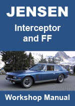 Jensen Interceptor Mark2 and Mark 3 and FF Workshop Repair Manual