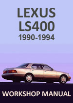 Lexus LS400 1990-1994 Workshop Service Repair Manual Download PDF