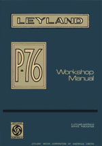 Leyland P76 Workshop Service Repair Manual 1973-1975 Download PDF