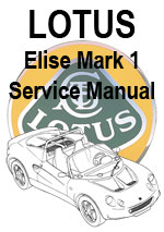 Lotus Elise Mark 1 Workshop Manual