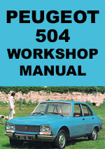 Peugeot 504 Workshop Repair Manual