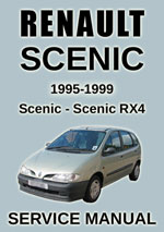 Renault Scenic + Scenic RX4 Workchop Repair Manual
