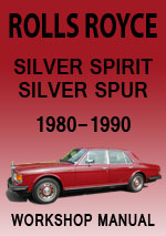 Rolls Royce Silver Spirit Workshop Repair Manual
