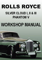 Rolls Royce Silver Cloud 1,2,3, Workshop Manual