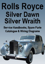 Rolls Royce Silver Dawn & Silver Wraith Workshop Repair Manuals