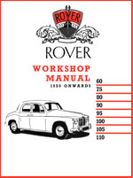 Rover P4 1949-1964 60, 75, 80, 90, 95, 100, 105, 110, Workshop Service Repair Manual Download PDF