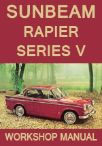 Sunbeam Rapier Series 5 1965-1967 Workshop Repair Manual