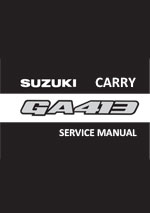Suzuki Carry GA413 plus 4WD 1999-2004 Workshop Repair Manual