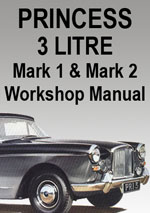 Princes 3 Litre Mark 1 and 2 Workshop repair Manual
