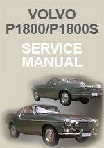 Volvo P1800 and P1800 S Workshop Repair Manual